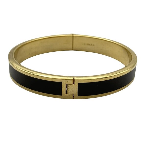 Auth COACH - Black Gold Hardware Bangle - Picture 3 of 4